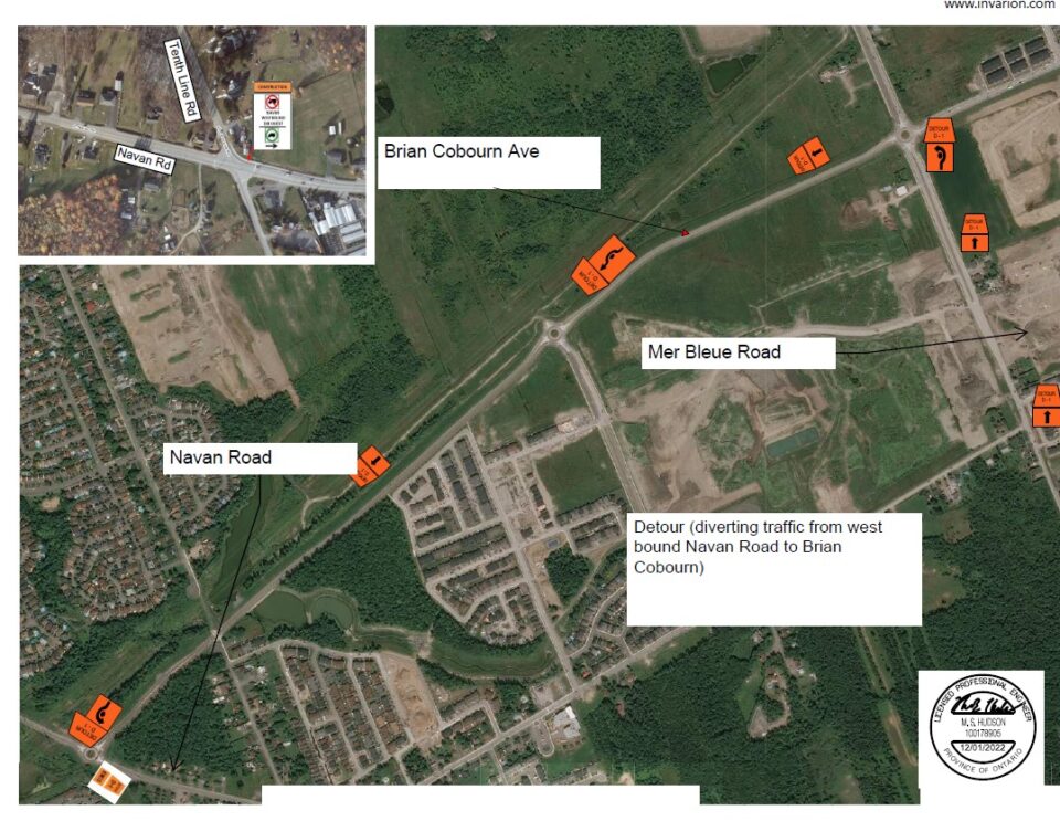 Navan detour route