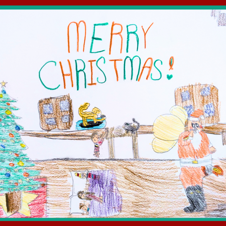 Wishing you a Merry Christmas ! Je vous souhaite un joyeux NoĂ«l – 2!